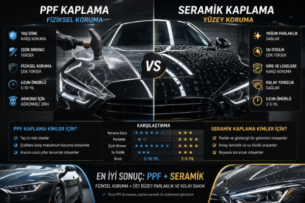 Seramik Kaplama mı PPF mi?